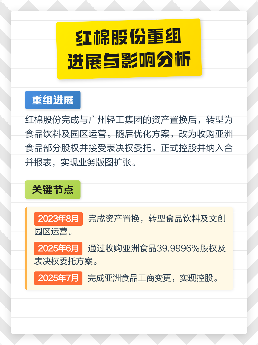 包头市食品资产重组(食品资产重组案例)